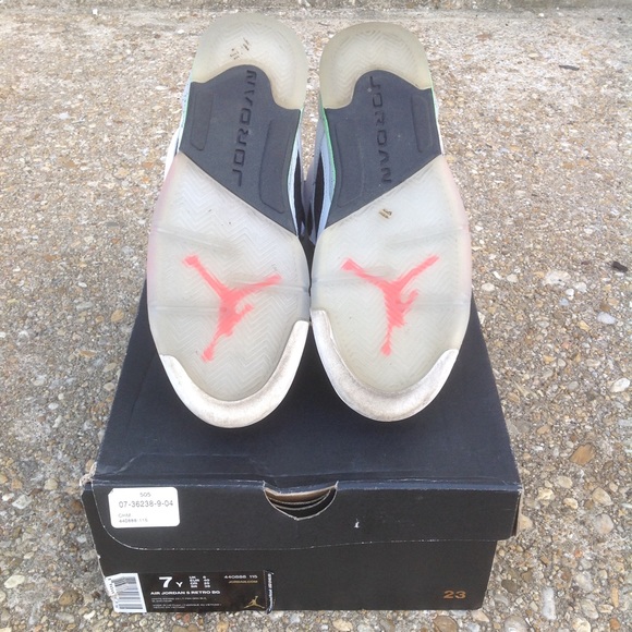 Jordan 5 Retro "Poison Green" - Picture 5 of 5